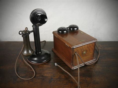 1915 western electric antique telephone ringer box|Antique 1915 Western Electric Candlestick Telephone .